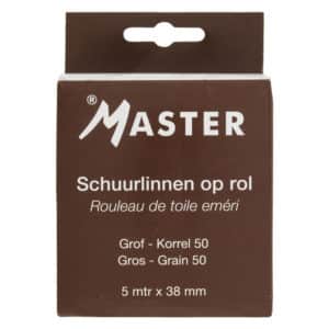 Schuurlinnen 38mmx5m korrel 50