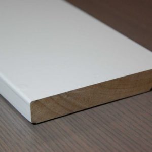 Plint Meranti Gegrond 9x45mm lengte 490cm