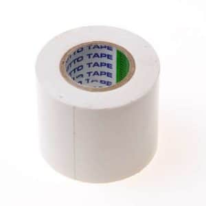 Isolatietape wit 50mm x 10m