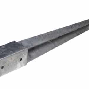 Paalhouder met punt tvz 71x71x750mm