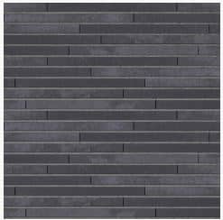 Sheded Charcoal zwart langfor. geostylistics MBI