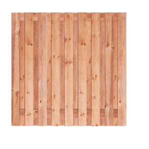 Tuinscherm Harmelen Red Class (Douglas kleur) geimpregneerd vuren 180x180cm