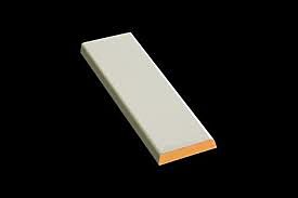 Koplat E Meranti Gegrond (Recht) 12x45mm