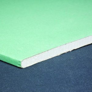 Vochtwerende gipsplaten Hydro (H2) AK groen 60x300cm 12,5mm
