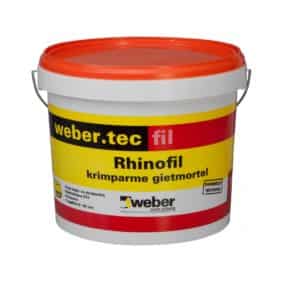 Weber tec fil (rhinofil) Weber Beamix giet oranje
