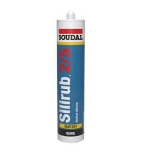 Silirub 2S wit ral 9010 sanitair koker 300ml