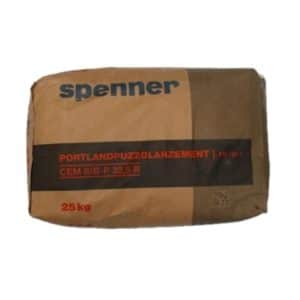 Trass cement CEM II/B-P 32,5 R 25kg per zak
