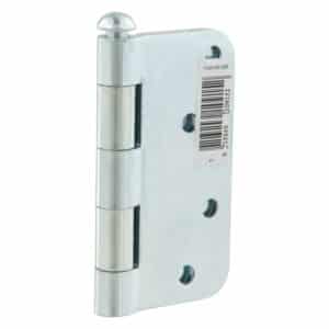 Scharnier AXA 89x89 losse pen Verzinkt ronde hoek