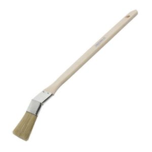 Radiator kwast hout 212 wit haar