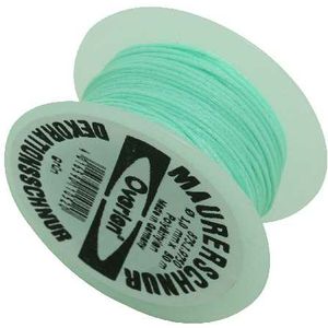 Metselkoord polyethyleen groen 1mm 50meter