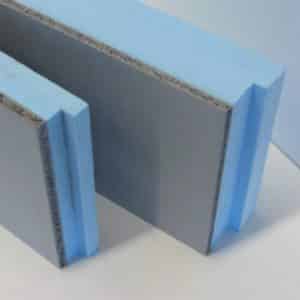 Geisoleerde kantplank KPE Rd=1,50 1250x200mm