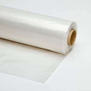 Plastic folie transparant 400cm breed rol 50m