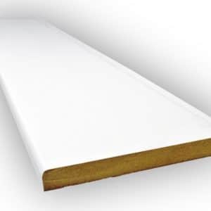 Plint MDF V313 Wit gegrond 9x45mm