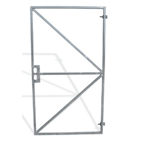 Poortframe verzinkt met slotkast 180x100cm