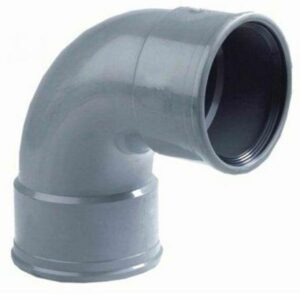 Pvc manchet Bocht 87 gr. 2x manchet 110mm
