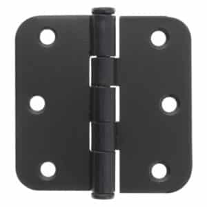 Scharnier 76x76 losse pen Zwart set á 2 stuks