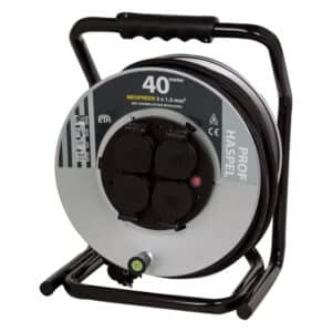 Q-Link kabelhaspel prof - randaarde - 3 x 1.5 mm²