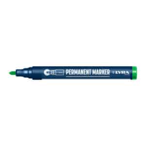 Merkstift permanent, punt 1-4 mm Groen