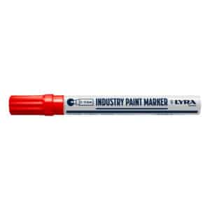Verfstift Industrie, punt 2-4 mm Rood