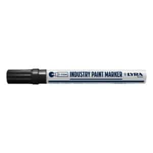 Verfstift Industrie, punt 2-4 mm Zwart