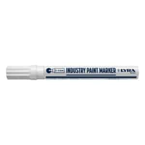 Verfstift Industrie, punt 2-4 mm Wit