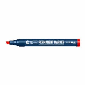 Merkstift permanent, punt 2-6 mm Rood