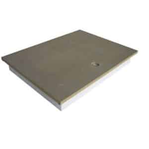 Vloerluik afm. 595x795x20 mm +140 PS (Rd 3.5)