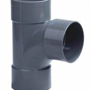 pvc T-stuk 87º 3x lijmmof 110 mm riool