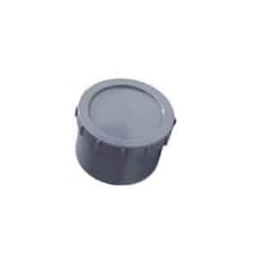 Pvc lijm Schroefeindkap 110mm. riool lijm