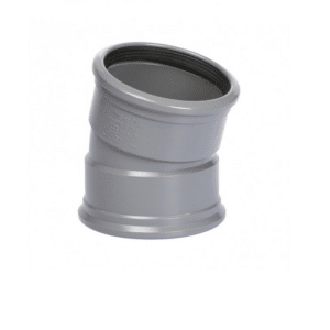 Pvc manchet Bocht 15 gr. 2x manchet 110mm