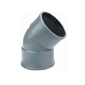 Pvc manchet Bocht 45 gr. 2x manchet 110mm