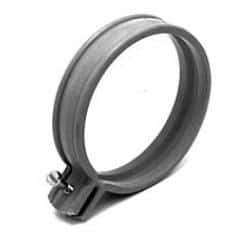 Pvc muurbeugel 100mm.