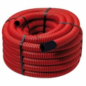 Pvc drain Mantelbuis KBB flex rood+trekkoord 63mm
