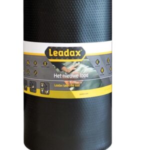 Leadex loodvervanger zwart 33cm x 6m