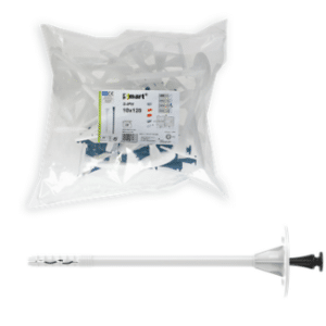 Isolatieplug ISO SMART S-IPH 10x160 PP met glasvezel versterkte kunststof nagel, zak à 25 stuks