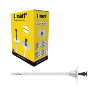 Isolatieplug ISO SMART S-IPH 10x160 PP met glasvezel versterkte kunststof nagel, doos à 200 stuks