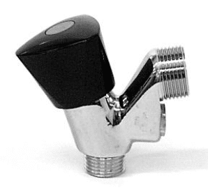 Wasmachine stopkraan met beluchter ½"x¾"