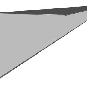 Afwerki.prof. Nokst. 0,63mm Antra. 191x191x3.000mm