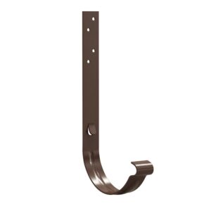 BILKA MAT Goothaak 210mm | 125mm | RAL 8019 Grijsbruin | Tweezijdig mat gecoat