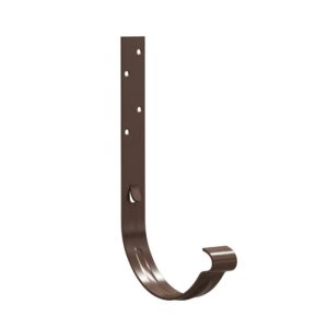 BILKA MAT Goothaak 160mm | 125mm | RAL 8019 Grijsbruin | Tweezijdig mat gecoat