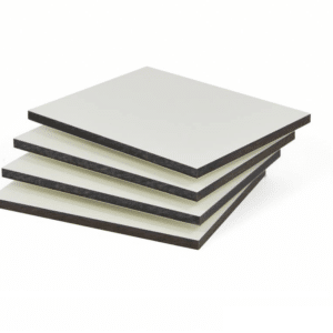 Trespa Lino Compact gebr. wit  RAL9010 6mm