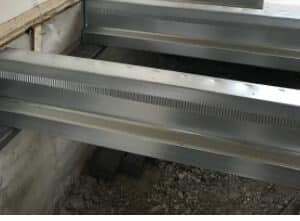 Stalen ligger150/500cm, opl. per 10cm
