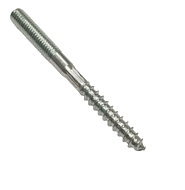 Houtdraadpen M8x90mm verzinkt tbv klemnok of Bilka pijpklem