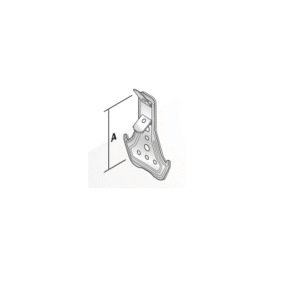 Metal stud ankerhanger met veer per blister