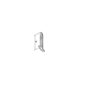 Metal stud ankerhanger 170mm per blister