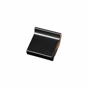 Raamdorp.st. zwart verglaasd (105x105x30mm)