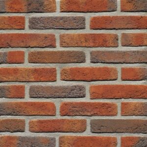 Sinterblauw oranje waalformaat handvorm