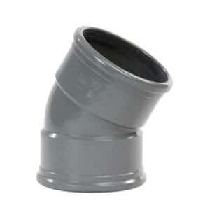Pvc manchet Bocht 30 gr. 2x manchet 160mm