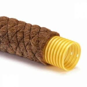 Pvc drain drainagebuis Kokos-750 | 80mm. Rol 50 mtr