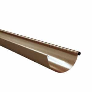 BILKA GLOSSY Dakgoot | 125mm | 2 m | RAL 8003 Kleibruin | Tweezijdig glossy gecoat